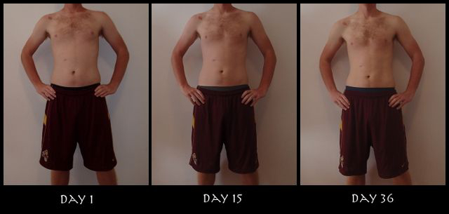 Insanity 30 Day Results Pictures - Front View