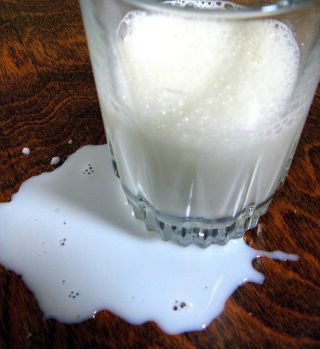 There's no use crying over spilt milk...