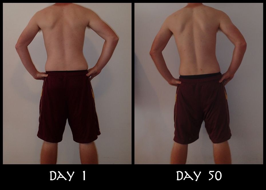 Insanity Week 7 Back Pictures