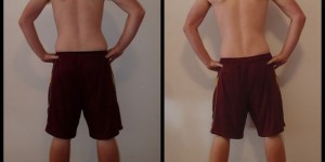 Insanity Before And After Picture From The Back
