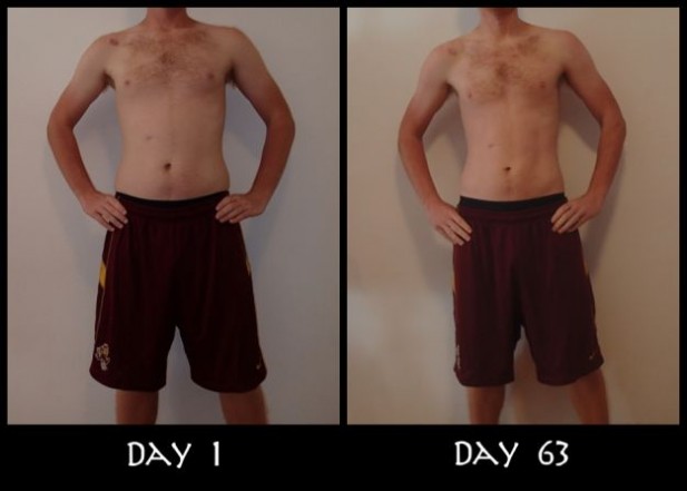 Insanity Before And After Picture From The Front