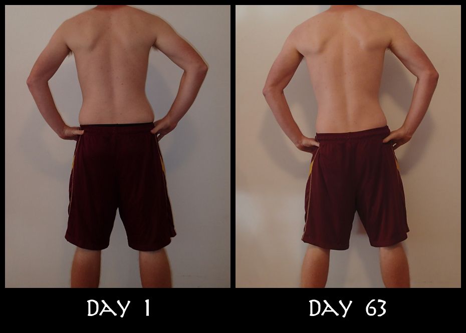 My Insanity Before And After Back Pictures